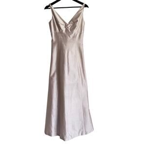 Jenny Yoo‎ Tan Gown Ball Dress Gala Long A Line Size 0 Tan